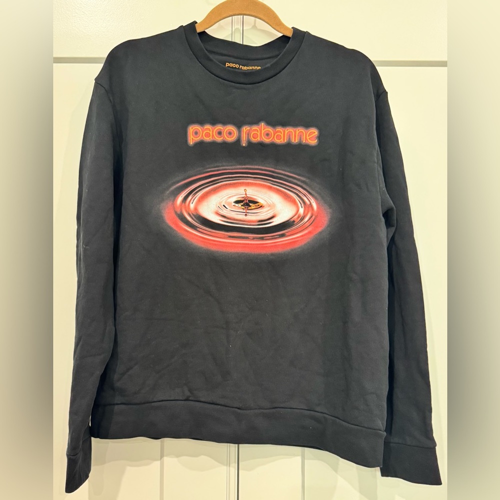 Paco Rabanne Black Sweatshirt